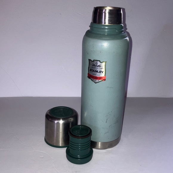 Vintage Stanley Stainless‎ Steel Thermos 12” - Picture 6 of 11